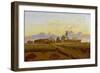 Neubrandenburg Burning, 1835-Caspar David Friedrich-Framed Giclee Print