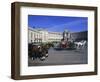 Neue Hofburg and Fiaker (Horse Drawn Carriages), Vienna, Austria, Europe-Hans Peter Merten-Framed Photographic Print