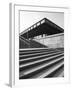 Neue Nationalgalerie (By Mies Van Der Rohe), Berlin, Germany-Jon Arnold-Framed Photographic Print