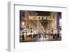 Neuer Wall street with Christmas decoration, Hamburg, Hanseatic City, Germany, Europe-Markus Lange-Framed Photographic Print