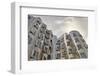 Neuer Zollhof 2 in the Medienhafen District, Dusseldorf, North Rhine-Westphalia, Germany, Europe-Julian Elliott-Framed Photographic Print