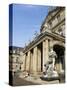 Neues Schloss and Schlossplatz (Palace Square), Stuttgart, Baden Wurttemberg, Germany-Yadid Levy-Stretched Canvas