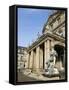 Neues Schloss and Schlossplatz (Palace Square), Stuttgart, Baden Wurttemberg, Germany-Yadid Levy-Framed Stretched Canvas