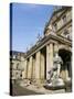 Neues Schloss and Schlossplatz (Palace Square), Stuttgart, Baden Wurttemberg, Germany-Yadid Levy-Stretched Canvas