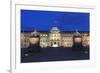 Neues Schloss Castle at Schlossplatz Square, Stuttgart, Baden Wurttemberg, Germany, Europe-Markus Lange-Framed Photographic Print