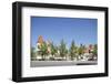 Neues Schloss (palace), Bayerisches Armeemuseum (museum), Ingolstadt, Bavaria, Germany, Europe-Torsten Krüger-Framed Photographic Print