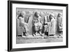 Neumagen School Relief-null-Framed Photographic Print