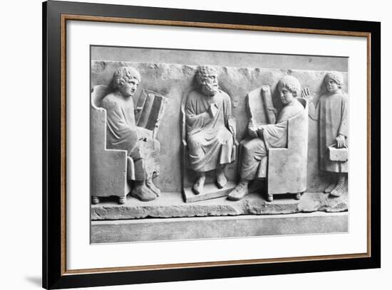 Neumagen School Relief-null-Framed Photographic Print