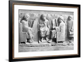 Neumagen School Relief-null-Framed Photographic Print