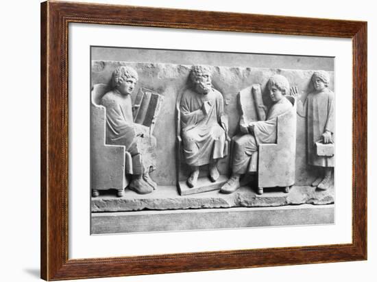 Neumagen School Relief-null-Framed Photographic Print