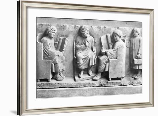 Neumagen School Relief-null-Framed Photographic Print