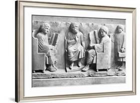 Neumagen School Relief-null-Framed Photographic Print