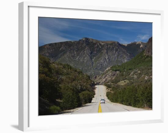 Neuquen Province, Lake District, Rn 234, the Road of the Seven Lakes, Argentina-Walter Bibikow-Framed Photographic Print