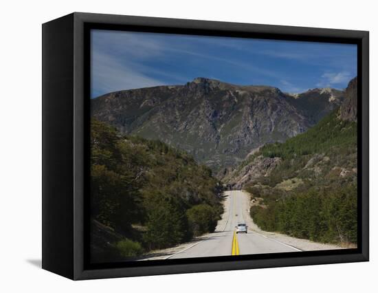 Neuquen Province, Lake District, Rn 234, the Road of the Seven Lakes, Argentina-Walter Bibikow-Framed Stretched Canvas