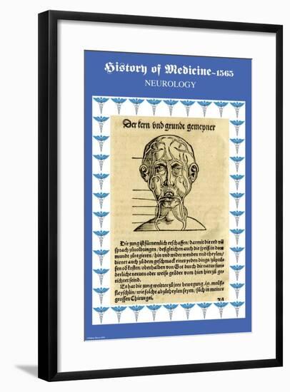 Neurology-Paracelsus-Framed Art Print