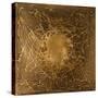 Neuron in Gold-Michael Willett-Stretched Canvas