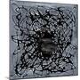 Neuron in Pearl Black-Michael Willett-Mounted Art Print