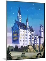 Neuschwanstein -- a Fairy-Tale Castle Built by a 'Madman'-Mcbride-Mounted Giclee Print