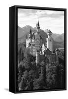 Neuschwanstein Castle, Allgau, Germany-Hans Peter Merten-Framed Stretched Canvas