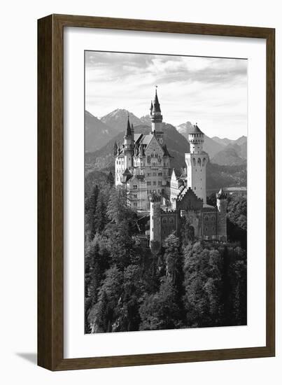 Neuschwanstein Castle, Allgau, Germany-Hans Peter Merten-Framed Photographic Print