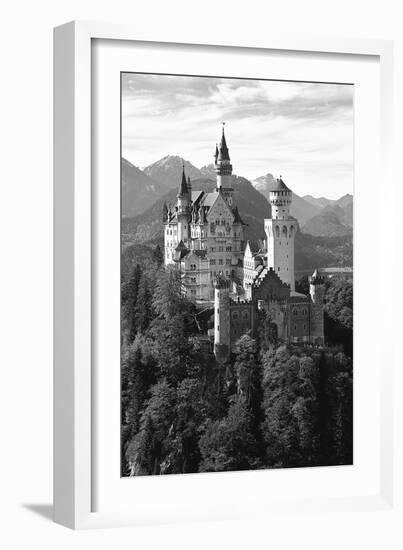 Neuschwanstein Castle, Allgau, Germany-Hans Peter Merten-Framed Photographic Print