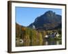 Neuschwanstein Castle Ans Lake Alpsee, Allgaeu, Bavaria, Germany-Katja Kreder-Framed Photographic Print