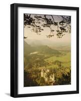 Neuschwanstein Castle, Bavaria, Germany, Europe-Charles Bowman-Framed Photographic Print