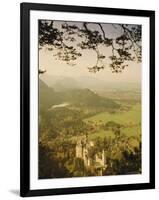 Neuschwanstein Castle, Bavaria, Germany, Europe-Charles Bowman-Framed Photographic Print