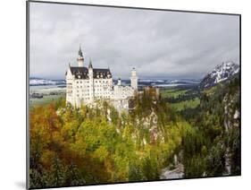 Neuschwanstein Castle, Bavaria, Germany, Europe-Gavin Hellier-Mounted Photographic Print