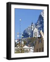 Neuschwanstein Castle, Bavaria, Germany, Europe-Gavin Hellier-Framed Photographic Print