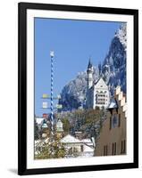 Neuschwanstein Castle, Bavaria, Germany, Europe-Gavin Hellier-Framed Photographic Print