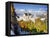 Neuschwanstein Castle, Bavaria, Germany, Europe-Gavin Hellier-Framed Stretched Canvas