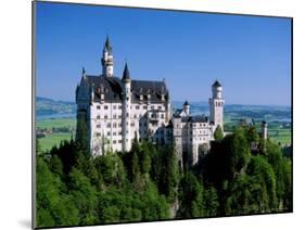 Neuschwanstein Castle, Bavaria, Germany-Steve Vidler-Mounted Photographic Print