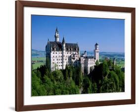 Neuschwanstein Castle, Bavaria, Germany-Steve Vidler-Framed Photographic Print