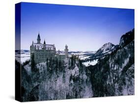 Neuschwanstein Castle, Bavaria, Germany-Walter Bibikow-Stretched Canvas