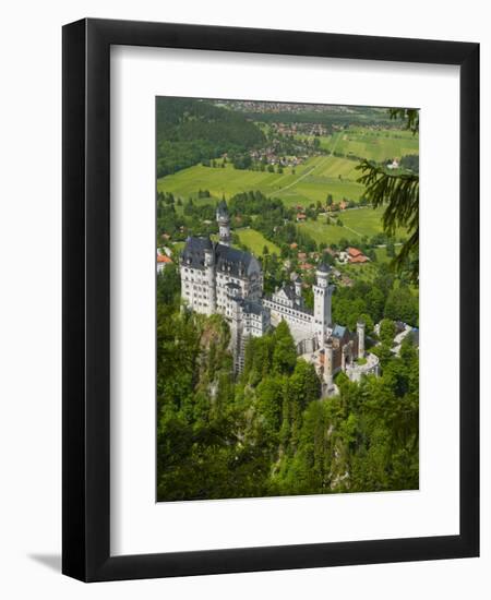 Neuschwanstein Castle, Bavaria, Germany-Alan Copson-Framed Photographic Print
