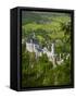 Neuschwanstein Castle, Bavaria, Germany-Alan Copson-Framed Stretched Canvas