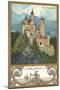 Neuschwanstein Castle, Bavaria-null-Mounted Premium Giclee Print