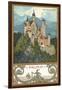 Neuschwanstein Castle, Bavaria-null-Framed Giclee Print