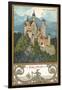 Neuschwanstein Castle, Bavaria-null-Framed Giclee Print