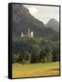 Neuschwanstein Castle, Built by King Ludwig, Fussen, Germany-Adam Jones-Framed Stretched Canvas