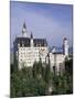 Neuschwanstein Castle, Built by King Ludwig, Fussen, Germany-Adam Jones-Mounted Photographic Print