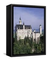 Neuschwanstein Castle, Built by King Ludwig, Fussen, Germany-Adam Jones-Framed Stretched Canvas