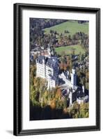 Neuschwanstein Castle, Fussen, Allgau, Allgau Alps, Bavaria, Germany, Europe-Markus-Framed Photographic Print