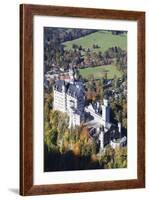 Neuschwanstein Castle, Fussen, Allgau, Allgau Alps, Bavaria, Germany, Europe-Markus-Framed Photographic Print