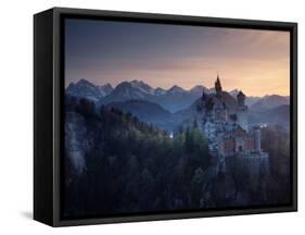 Neuschwanstein Castle, Germany-Russell Gordon-Framed Stretched Canvas