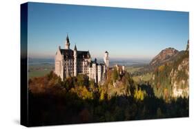 Neuschwanstein Castle in Autumn-Alex Saberi-Stretched Canvas