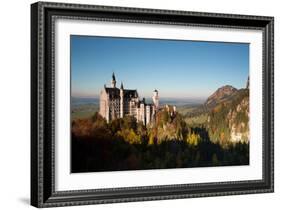 Neuschwanstein Castle in Autumn-Alex Saberi-Framed Photographic Print