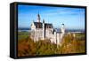 Neuschwanstein Castle in Bavarian Alps, Germany-swisshippo-Framed Stretched Canvas