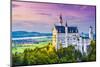 Neuschwanstein Castle in Germany.-SeanPavonePhoto-Mounted Photographic Print